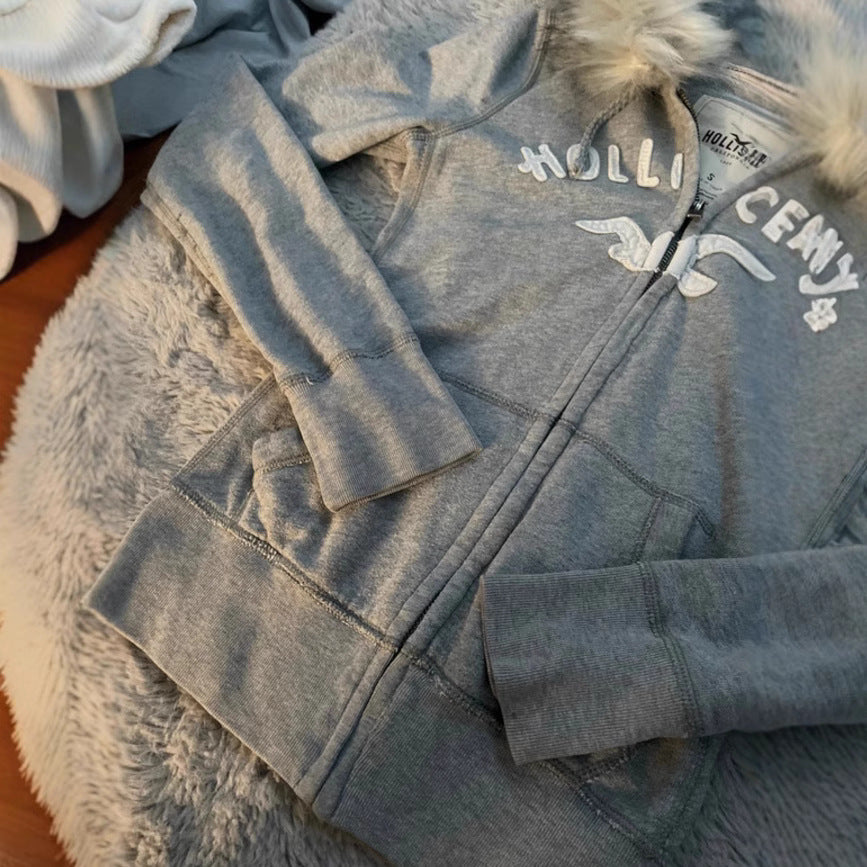 Fur Zip Up