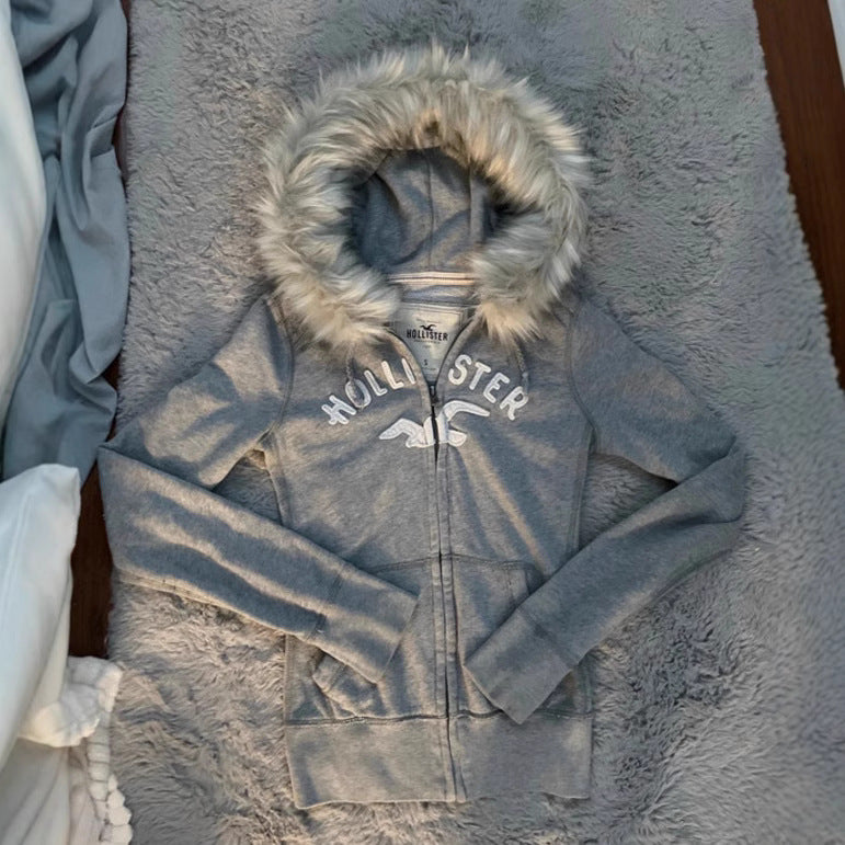 Fur Zip Up